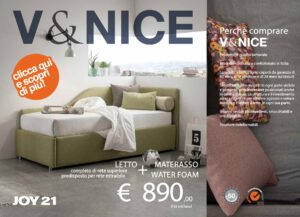 V&nice letto joy21 offerte