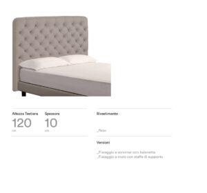scheda tecnica my bed dorelan crown