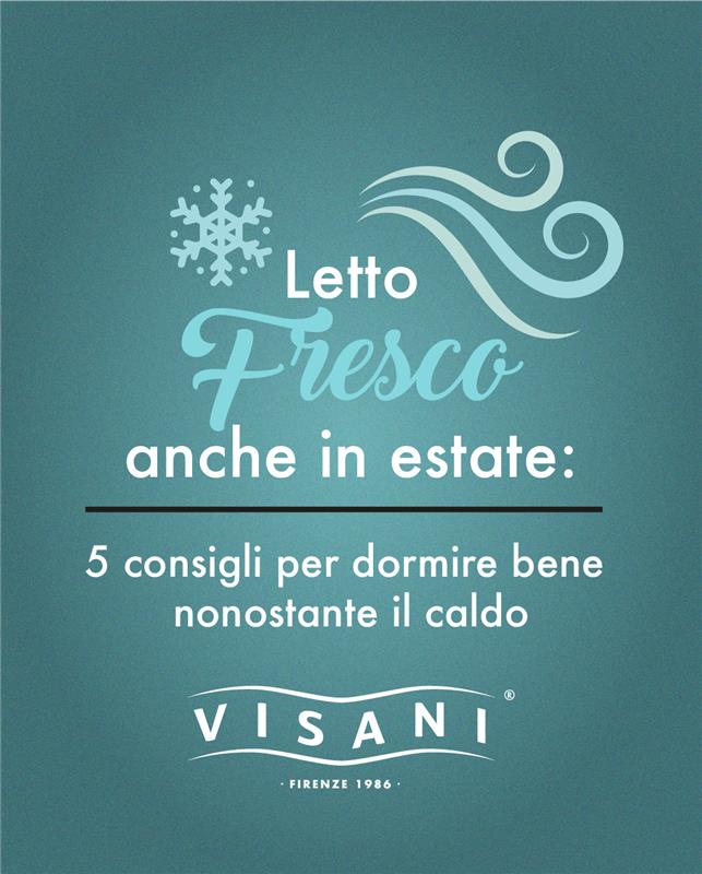 letto fresco in estate